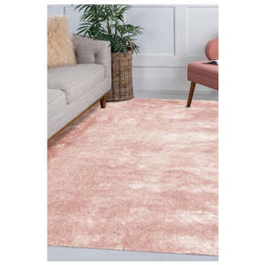Alfombra Peluda Súper Suave Rosa Brillante ODS33, Conjunto de Suavidad y Estilo Intrigantes - Product Image 2