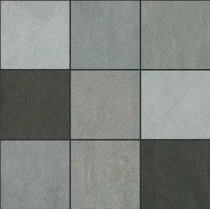 Calidad de alto grado 400x400mm Patrón de tiras grises Modelo de piso 50173 Azulejos de estacionamiento al aire libre Espesor-12mm por NOVAC CERAMIC - Product Image 5