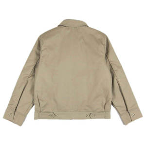 Suministro de fábrica Twill Custom Worker Eisenhower Mechanic Mens Softshell Jacket Stand Collar Front Logo Secado rápido Transpirable Invierno - Product Image 2