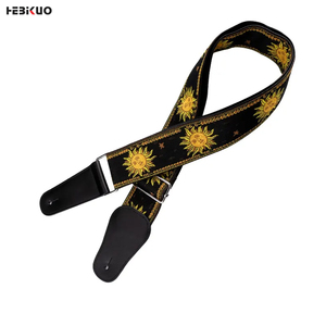 2525 fabbrica diretta professionale OEM colorful chitarra cinturino Sunprint accessorio per chitarra per strumenti a corda - Product Image 6