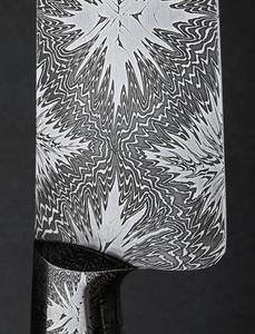 มีดเชฟสแตนเลสคุณภาพสูงสำหรับการจับบนใบมีดพร้อมที่จับเรซินไอเดียของขวัญครบรอบ - Product Image 4