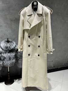 Abrigo largo premium para mujer, estilo moderno, tela suave y cálida, elegante y duradero, atuendo perfecto para el invierno. - Product Image 6