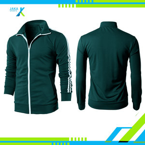 Mens Autumn Slim Fit Active <b>Track</b> <b>Jacket</b> Lightweight Knitted Zip Quick Dry Printed Customized Sportswear Casual Running Gym - Product Image 2
