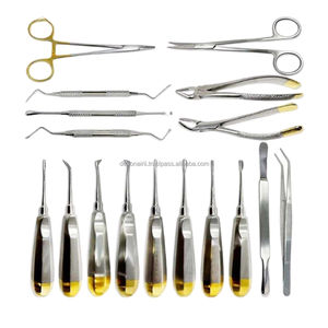 ชุดเครื่องมือผ่าตัดทางทันตกรรมสัตวแพทย์แบบแมนนวล สแตนเลสคุณภาพพรีเมียม ขายดีที่สุด ชุดผ่าตัดช่องปาก ได้รับการรับรองมาตรฐาน CE ระดับ I - Product Image 1