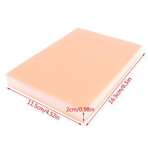 Kit de pratique de suture cutanée en silicone de 10 cm pour la formation médicale, haute qualité, certifié CE, garantie à vie - Product Image 4