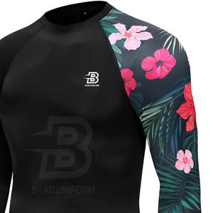 2025 fabriqué en usine MMA Rash Guard dernière conception MMA Rash Guard Top qualité MMA Rash Guard à vendre - Product Image 3