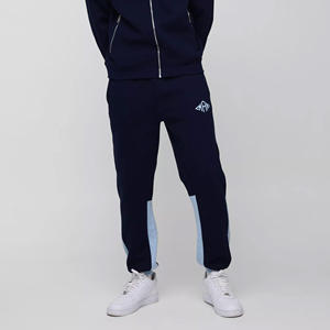 Wholesale Trendy Y2K <b>Aesthetic</b> Regular Fit Men's Diamond Color Block Hooded Tracksuit For Men Zip-Through <b>Hoodie</b> & Jogger Set" - Product Image 6