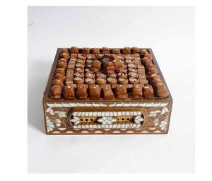 แม่ของไม้ฝังมุกกับหวายถาดตกแต่งรายการสำหรับตารางที่ให้บริการถาดสำหรับโรงแรมหรือบ้าน - Product Image 1