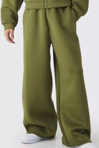 Conjunto Deportivo de 2 Piezas con Capucha y Cremallera, Corte Holgado y Cintura Extendida, con Logotipo Personalizado, para Hombre - Product Image 3