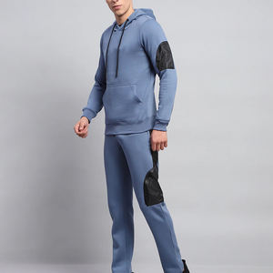 ชุดวอร์มลำลองมีฮู้ดสำหรับผู้ชายชุดวอร์ม2ชิ้นสไตล์สตรีท - Product Image 2