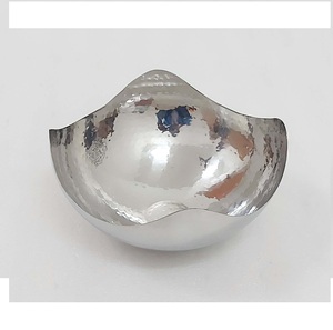 Hot Sale Modern Pattern Design Serving <b>Bowl</b> <b>Set</b> Round Stainless-Steel Metal <b>Bowl</b> <b>Set</b> for Dessert Dry Fruits for Wedding Hotel. - Product Image 6