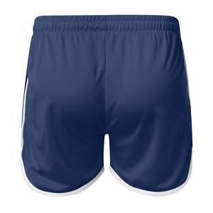 Short de fitness droit à trois points pour hommes de la meilleure qualité Pantalon de gym de plage en maille respirante Fermeture à la taille élastique-Vente en gros - Product Image 3