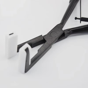 Herramienta de Extensión de Cabello de Acero Inoxidable con Agarre Cómodo y Unión por Trama, Alicates para Cinta Adhesiva, Presión Uniforme y Suave para Estilistas - Product Image 4