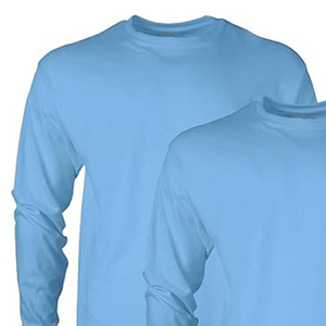 เสื้อยืดธรรมดา ผ้าฝ้าย 100% เสื้อยืดขายส่งสำหรับผู้ชาย เสื้อยืดเปล่าพื้นฐาน เสื้อยืดคอกลมแบบยูนิเซ็กส์สำหรับผู้ชาย - Product Image 6