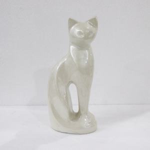 โกศอลูมิเนียมรูปแมวเคลือบสีดำสำหรับใส่เถ้ากระดูกสำหรับสัตว์เลี้ยงรูปปั้นโลหะสำหรับใส่เถ้ากระดูก - Product Image 4