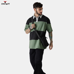 Nuevo diseño, mejor oferta, 100% polos lisos de algodón, camiseta Polo, camiseta de manga corta, camiseta Polo ligera para Fitness - Product Image 5
