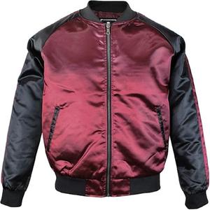 Chaqueta de hombre de calidad superior personalizada 100% poliéster satén chaquetas de bombardero Raiders chaqueta de bombardero cortavientos Unisex - Product Image 2