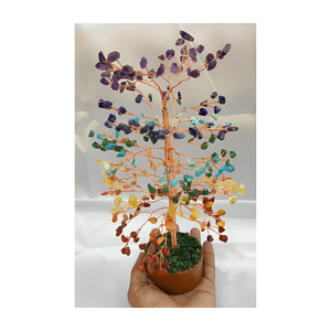 Pierre précieuse d'agate de qualité ultra supérieure, arbre des sept chakras, décoration d'intérieur, sculpture de haute qualité, emballage sécurisé, ASY CRYSTAL EXPORT - Product Image 2