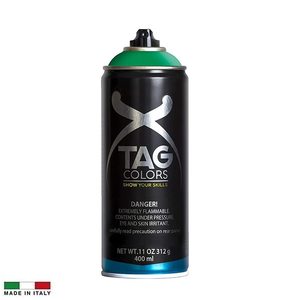 Lattine Spray per Graffiti in acrilico opaco verde da 400ml con 5 punte ad alta copertura di murali per la categoria di prodotti - Product Image 2
