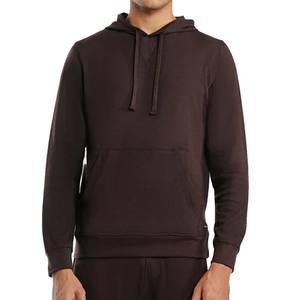 Meilleur prix – Sweats à capuche confortables pour hommes 100 % coton, coupe oversize, style streetwear personnalisé, vêtements décontractés pour l'hiver – Vente en gros pour fabricants - Product Image 1