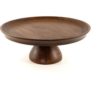 Le plus récent support de gâteau de décor à la maison dernière vaisselle en bois porte-gâteau gâteau plateau de service pour une utilisation de mariage à un prix raisonnable - Product Image 2