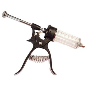 Jeringa Veterinaria Premium para Animales Grandes, Multidosis, Automática, con Dosis Ajustable, 30 ml, 50 ml, Reutilizable, Duradera, para Ganado - Product Image 3