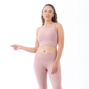 XORTS Sujetador Deportivo Sublimado Transpirable de Secado Rápido 100% Nailon para Yoga, Gimnasio y Fitness para Mujer - Product Image 3