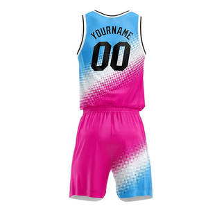 Último precio uniforme de baloncesto de alta calidad recién llegados ropa deportiva al aire libre uniforme de baloncesto juvenil personalizado - Product Image 3