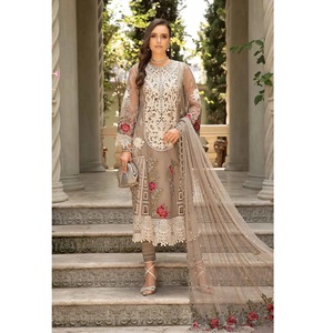 Thêu Ấn Độ Pakistan quần áo màu sắc đẹp anarkali choàng lengha thủ công salwar kameez mới nhất váy cưới mùa hè - Product Image 1