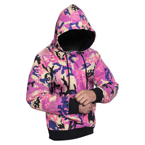 Fabriqué en usine prix de gros automne et vêtements d'hiver couleur unie sweat à capuche vierge à manches longues vêtements de travail à capuche pour hommes et femmes - Product Image 5