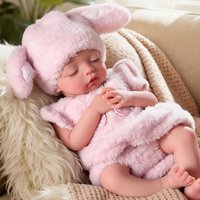 Poupée réaliste en silicone pleine grandeur Babeside, modèle Ivan, 12 pouces, nouveau-né fille réaliste, jouet doux, poupée de mode pour cadeau