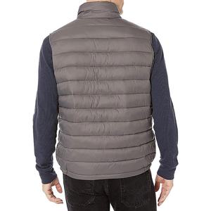 OEM personalizado chaqueta de invierno de los hombres de alta calidad suave Shell poliéster cálido algodón guata buena calidad Puffer chaleco ropa de calle - Product Image 4