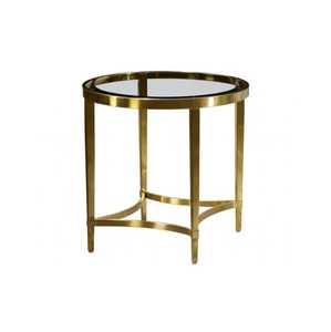 Table d'appoint basse vintage de luxe exclusive nouveauté meubles de maison avec métal de la meilleure qualité poli à l'or pour un design unique - Product Image 2