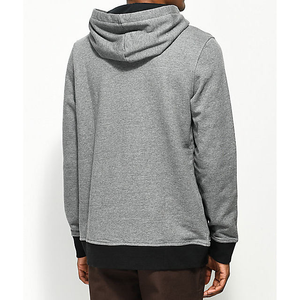 Sweat à capuche surdimensionné pour homme, matière personnalisée de haute qualité, polaire, tissu doux lavé personnalisé, pull d'hiver, technique brodée, uni - Product Image 5