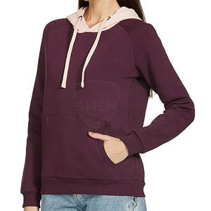 Sudaderas con Capucha para Mujer, Resistentes al Viento, Hechas en Fábrica, Precio de Venta en Línea, Mejor Calidad, 100% Algodón - Product Image 3