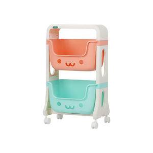 HOKORI 5576-2 Étagère de rangement avec roues à 360 degrés Organisateur multicouche pour chambre d'enfant - Product Image 2
