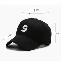 Gorra de béisbol de lujo de alta calidad, 6 paneles, 100% algodón, para hombre, estilo clásico deportivo plateado.