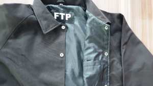 Chaqueta DE TRABAJO francesa para hombre personalizada al por mayor, abrigo de trabajo de sarga de algodón azul OEM, ropa de abrigo de trabajo uniforme de utilidad duradera - Product Image 5