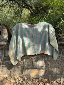 Vintage Cotton Kantha Reversible <b>Quilt</b> Handmade Indian Patchwork Bedspread <b>Throw</b> Blanket - Product Image 5
