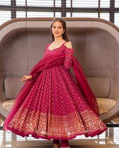 Fabulous <b>Festival</b> Wear New Arrival Anarkali Flour Length Long Gown Affordable Pakistani Clothes for Women - Product Image 2