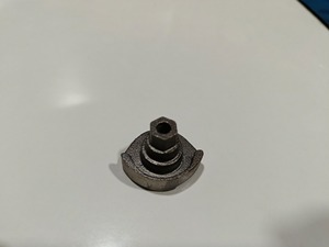 Maquinaria industrial Inversión Componente de fundición Disparo de acero inoxidable Flor B Caja Embalaje incluido - Product Image 4