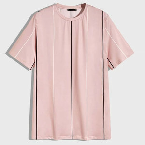 เสื้อยืดพรีเมียมสำหรับผู้ชาย เนื้อผ้าฝ้ายนุ่ม สวมใส่สบาย ทรงทันสมัย เหมาะสำหรับสตรีทแวร์ ชุดลำลอง และแฟชั่นประจำวัน - Product Image 1