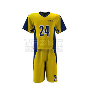 Uniforme de crosse à faible quantité minimale de commande à séchage rapide et vêtements de sport confortables caractéristiques de taille plus - Product Image 1