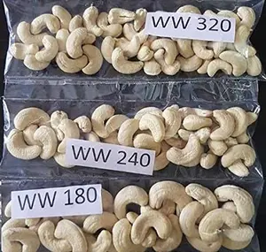 Porcas de casco processadas w320 e w240 keril de cashew