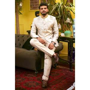 Traje de Novio Color Marfil para Hombre - Product Image 1