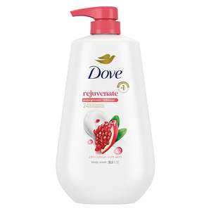 Gel Douche Hydratant avec Pompe, Revitalisant Grenade & Hibiscus, pour une Peau Douce comme une Lotion, Contrôle du Sébum 24h, 30.6 Oz - Product Image 1