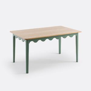 New Wave Design Wood Classical square Dining Table 4 6 8 10 <b>Seat</b> Furniture Restaurant Cafe Dining Table - Product Image 1