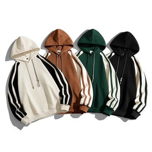 2025 personalizado al por mayor tendencia de moda nueva Sudadera con capucha de Otoño de manga larga para parejas suelta y regordeta con capucha para el invierno - Product Image 4