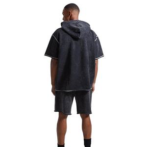 Nouveau design 2026 – Short de sport pour homme délavé à l'acide, tendance, vente en gros, prix d'usine, best-seller - Product Image 3