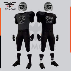 Ensemble combiné de maillots de football américain Meilleurs uniformes en sergé pour la jeunesse Impression de logo personnalisé Nouveau style de service OEM Impression par sublimation - Product Image 2